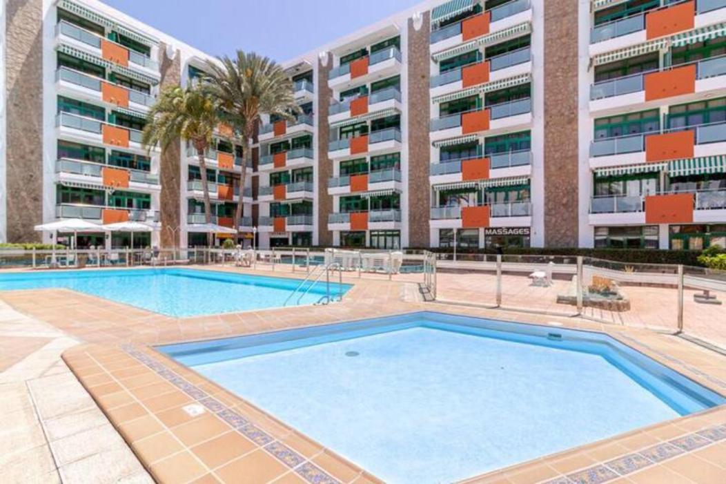 Fm Beach Home - Renovated Apartment With Swimming Pool Near Maspalomas Dunes & Beach Playa del Inglés Esterno foto