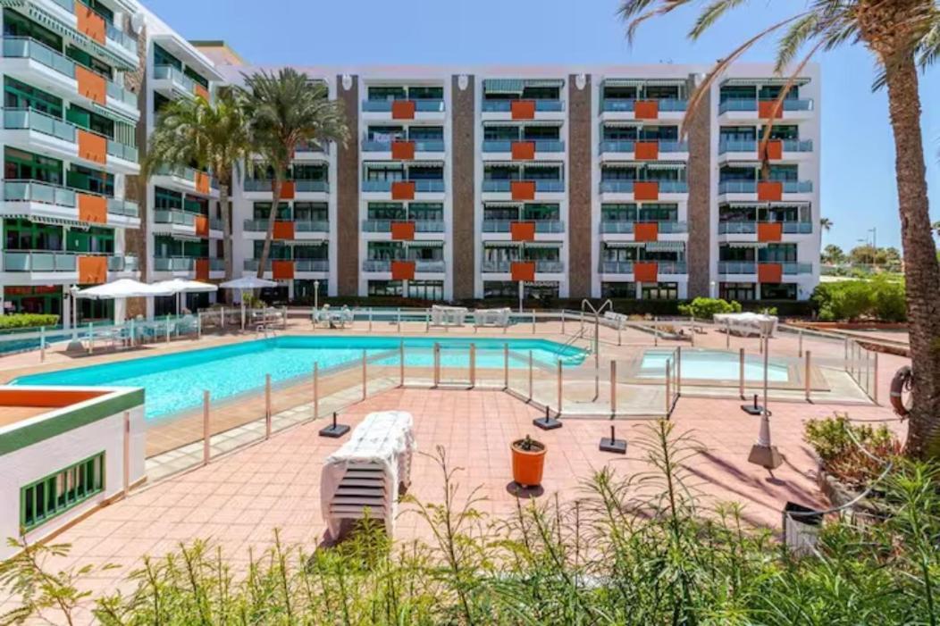 Fm Beach Home - Renovated Apartment With Swimming Pool Near Maspalomas Dunes & Beach Playa del Inglés Esterno foto